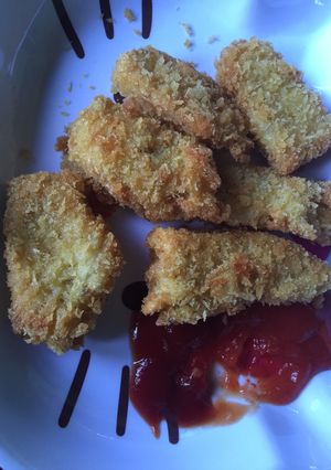 Foto resep Nugget Mie dan nasi