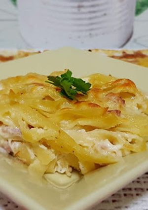 Foto de Massa gratinada com frango – Aproveitamentos