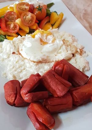 Una foto de Puré de coliflor