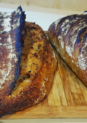 Une photo de Pain aux céréales au levain