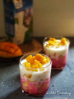 Foto resep Es Mangga Kefir