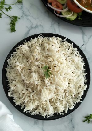 A picture of Jeera Rice.