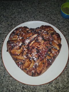Una foto de Bizcocho de manzana