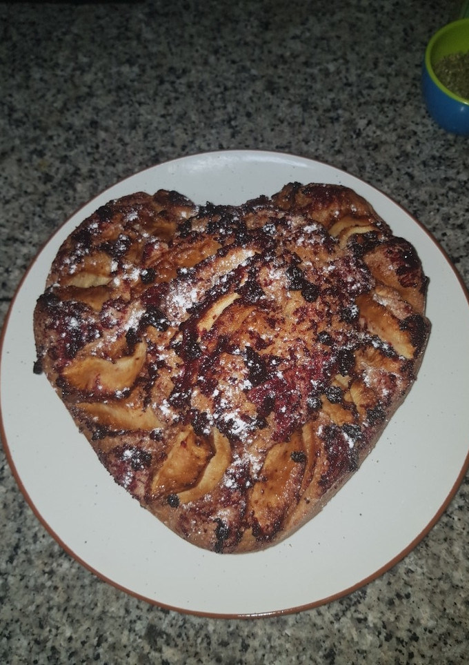 Una foto de Bizcocho de manzana