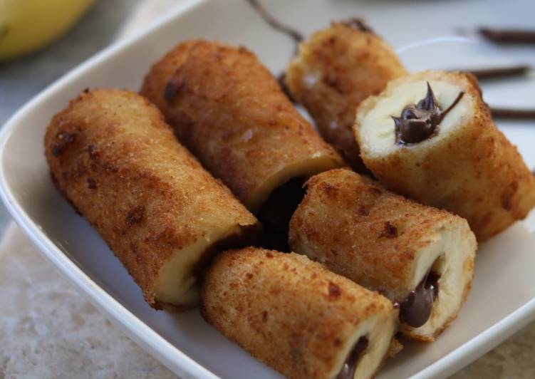 Fried Banana (Chocolate Filling)