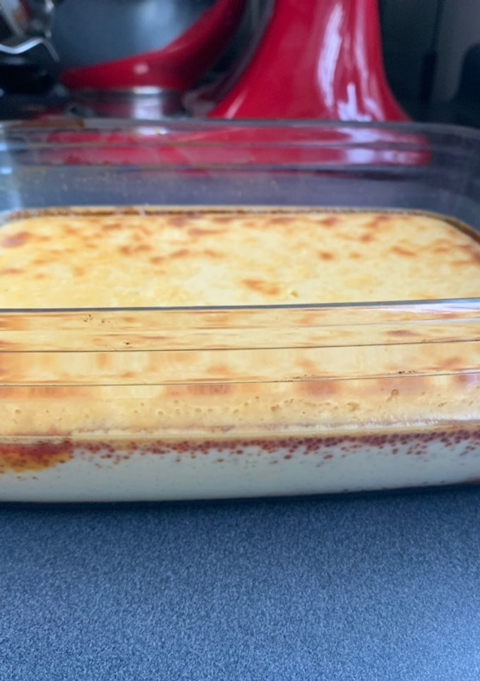 Una foto de Flan de vainilla