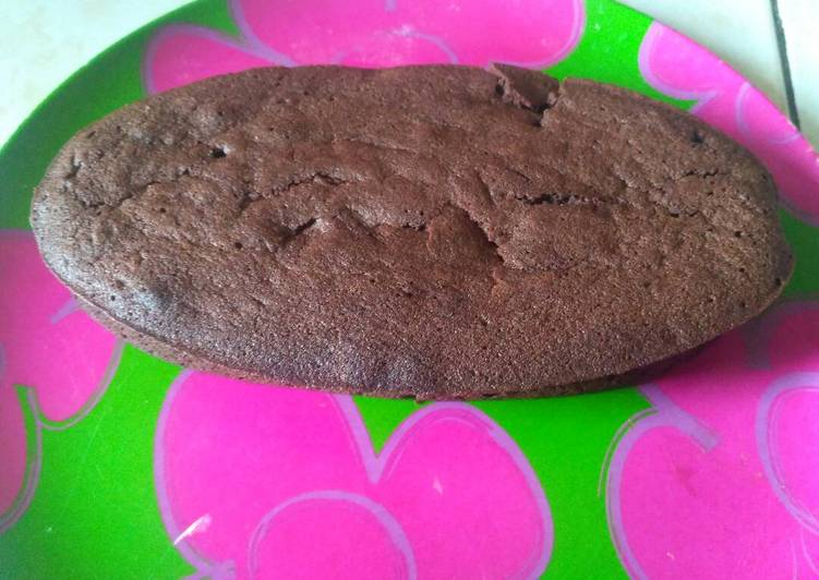 Brownies panggang putih telur