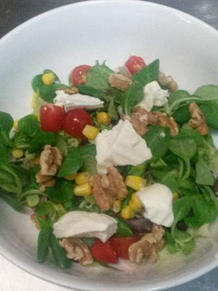 Una foto de Ensalada de canónigos