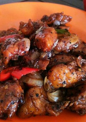 Foto resep Chicken Blackpaper (super simple)