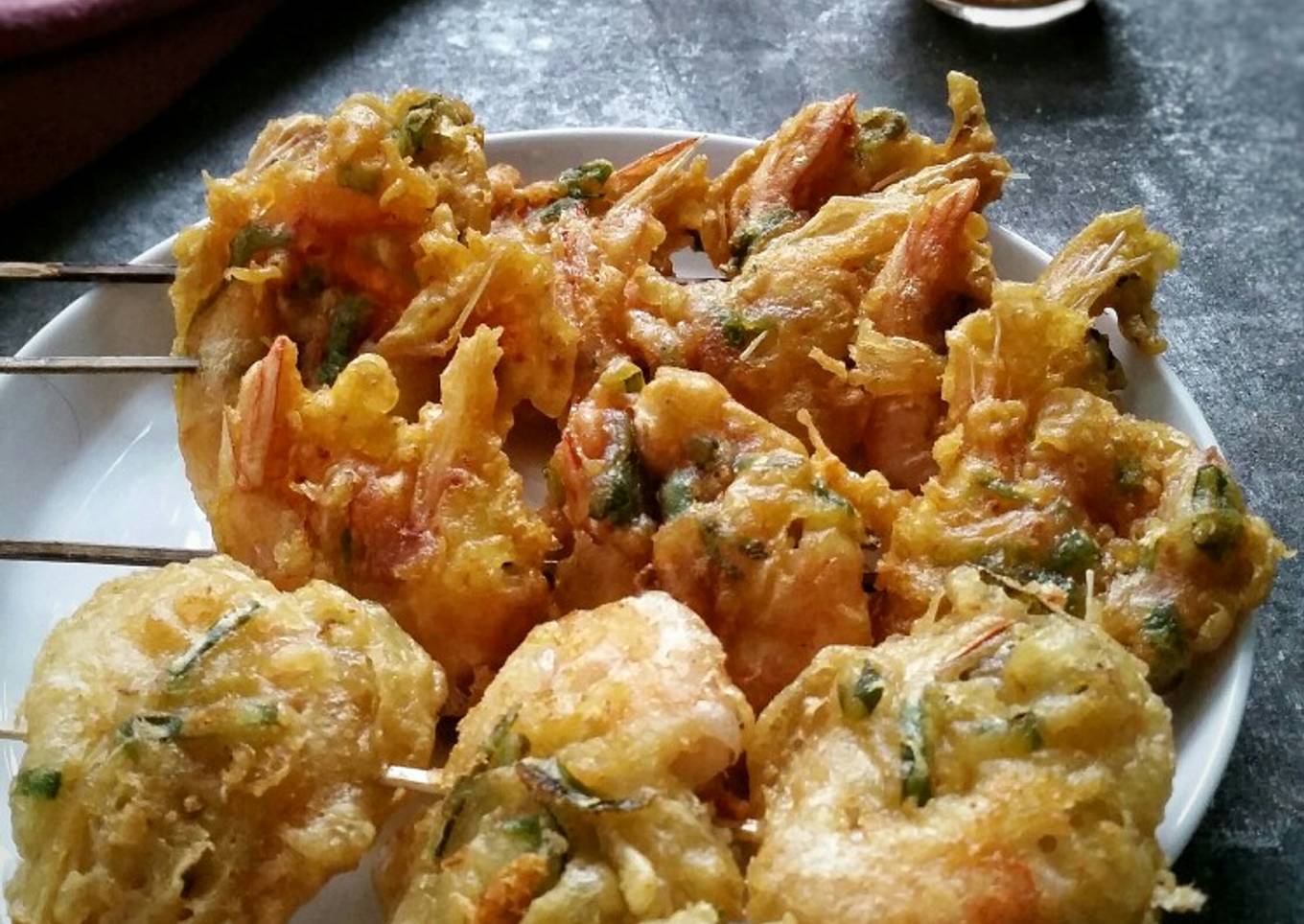Sate Udang Tepung
