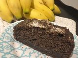 Bolo de Banana com Cacau e Coco