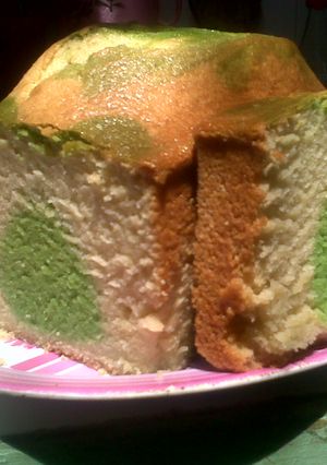 Foto resep Bolu Tape Greentea