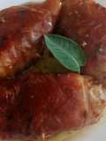 Involtini di vitello, scamorza e prosciutto - veal rolls