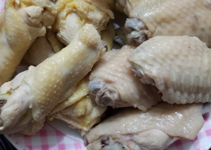 Easiest Way to Make Award-winning Cold Served White Chicken Wings 白雲雞翼
