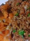 Arroz chino venezolano con chop suey