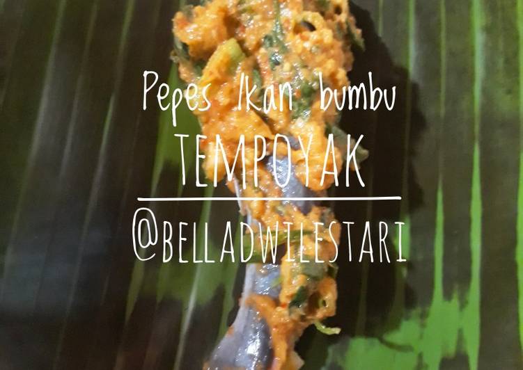 Pepes Ikan Bakar Bumbu Tempoyak