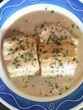 Bacalao en Salsa de Leche de Coco y Lima