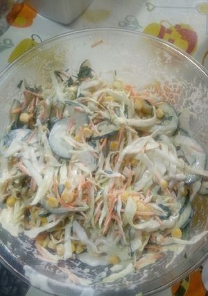 Una foto de Ensalada de col