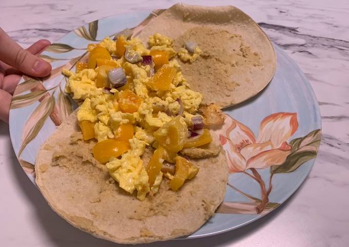 Easiest Way to Prepare Homemade Breakfast Burrito