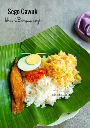 Foto resep Sego cawuk khas Banyuwangi