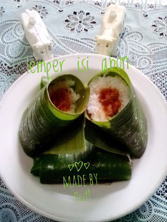 Cara Memasak Lemper isi abon 🍙🍚🍛 Irit Untuk Jualan