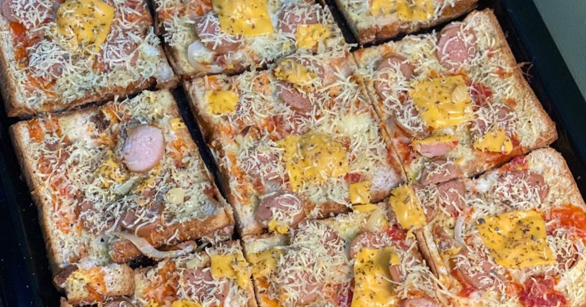Pizza Roti Tawar Gandum