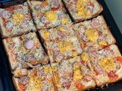 Gambar pizza roti gandum