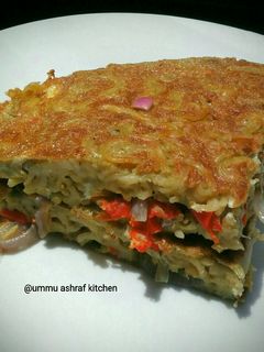 Indomie pizza ainihin hoton girkin