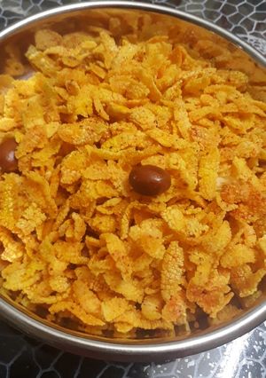 પૌવા નો ચેવડો રેસીપી મુખ્ય ફોટો