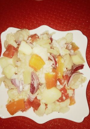 صورة لوصفة سلطة خضر 🥗