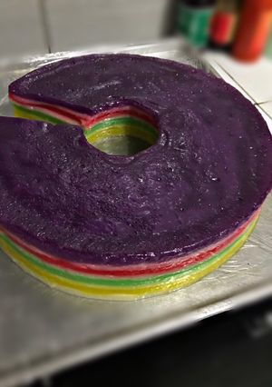 Foto resep Kue Lapis Rainbow