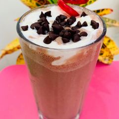 A picture of Milo Banana shake.