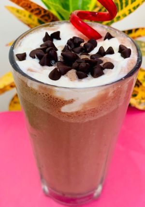 A picture of Milo Banana shake.