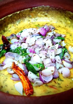 A picture of Amaranth Leaves Dal.
