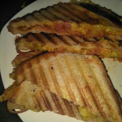 Leftover gobhi sabji veg sandwich A picture of Leftover gobhi sabji veg sandwich.