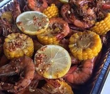 Fast Cooking Methods Spicy lemon butter garlic shrimp with corn Delicious Nutritious