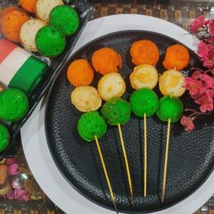 A picture of Tricolour Sooji Appe Recipe.