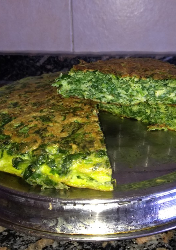 Una foto de Tortilla de espinacas🌱