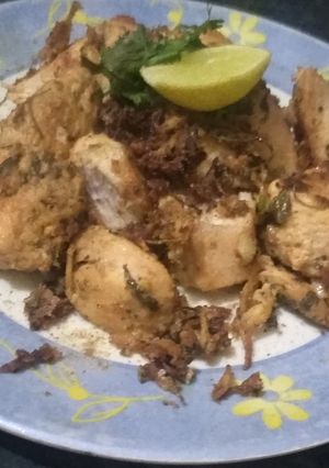 चिकन पकौड़ा (chicken pakoda recipe in Hindi) रेसिपी मुख्य फोटो