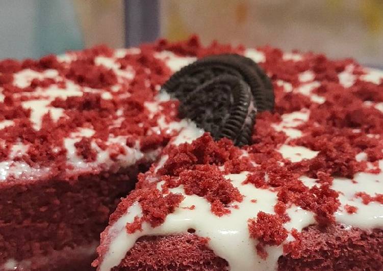 Langkah Mudah untuk Menyiapkan Red Velvet Cake (kukus) yang Menggugah Selera
