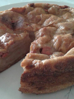 Una foto de Mini torta de pan con guayaba