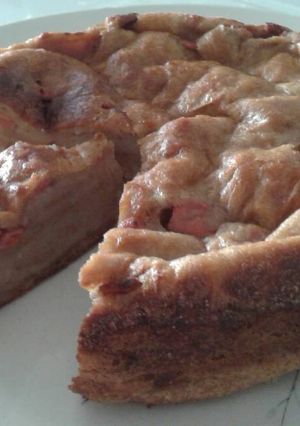 Una foto de Mini torta de pan con guayaba