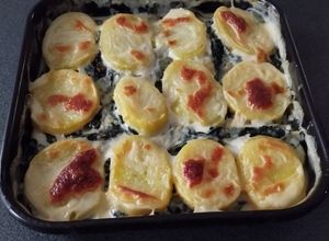 Foto di Parmigiana di cavolo nero e patate