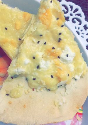 صورة لوصفة فطيرة الجبنة السريعة