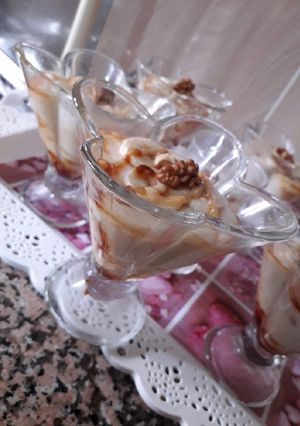 صورة لوصفة تحلية بالبنان 🥰🥰🥰