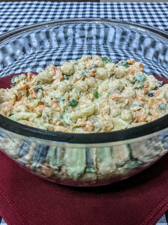 Foto de Salada Cremosa de Grão-de-Bico