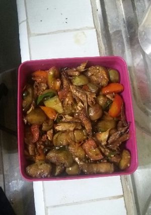 Foto resep Oseng pindang terong sederhana
