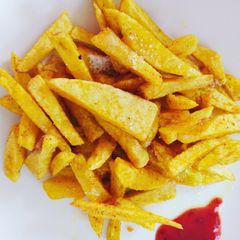 A picture of Tumeric Chips.