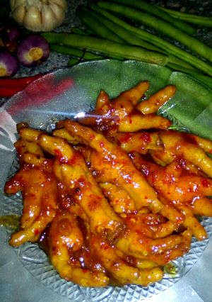 Foto resep Ceker pedas manis 😘😍
