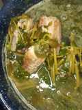 Salsa verde con verdolagas